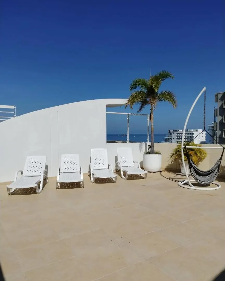 Apto Vista Mar 2 Cuadras Playa, Jaccuzi Bbq Wifi Parqueadero Y Ascensor 7 Piso Santa Marta  Santa Marta (Magdalena)